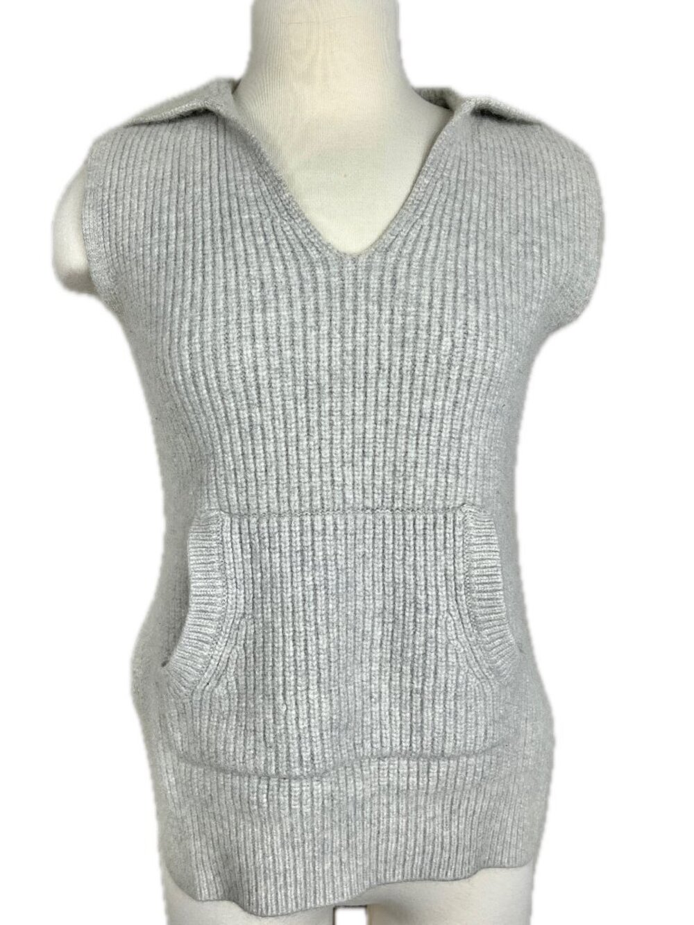 Club Monaco Cashmere Hooded Sweater Vest Size M